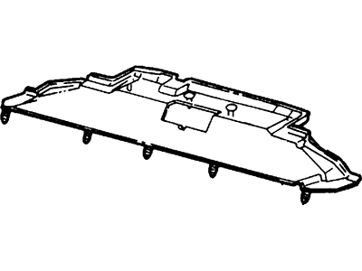Ford 3C3Z-19E672-BA Deflector - Air                    