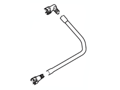 6E5Z-6A664-AA Ford Hose - Vent Illustration 1 of 1