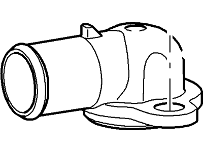 Ford 1W7Z-8592-AA Connection - Water Outlet 1W7Z-8592-AA Ford Connection - Water Outlet Illustration 1 of 1