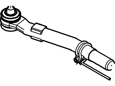 Ford BC3Z-3A131-G End - Spindle Rod Connecting, Outer Passenger Side BC3Z-3A131-G Ford End - Spindle Rod Connecting, Outer Passenger Side Illustration 1 of 1