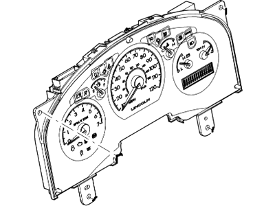 Lincoln 6L3Z-10849-MA Instrument Cluster