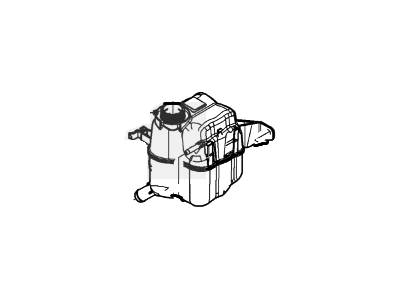 Lincoln 8A8Z-8A080-B Tank Assy - Radiator Overflow