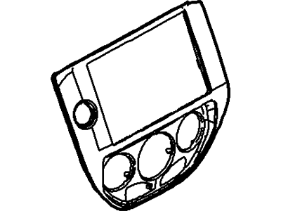 Ford 6S4Z-5404644-DB Bezel Assy - Instrument Panel