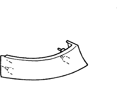Mercury F7CZ-5428010-AA Extension - Quarter Panel