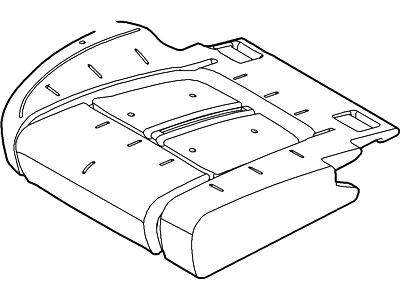 Lincoln DE9Z-7463840-A Pad - Rear Seat Cushion