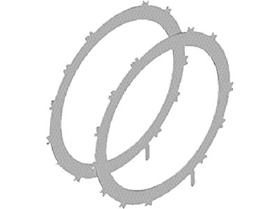 Ford 7T4Z-7B442-C Driven Plate - Steel 7T4Z-7B442-C Ford Driven Plate - Steel Illustration 1 of 1