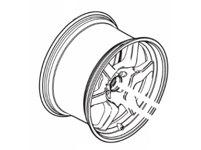 Ford 4G7Z-1700-AA Valve Assembly 4G7Z-1700-AA Ford Valve Assembly Illustration 1 of 1