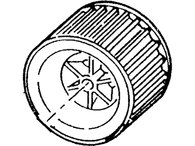 Ford F4SZ-19834-A Wheel - Blower Motor F4SZ-19834-A Ford Wheel - Blower Motor Illustration 1 of 1