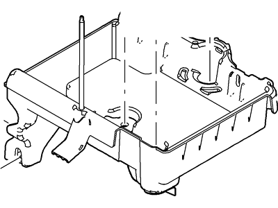 Lincoln AG1Z-10732-B Tray Assy - Battery