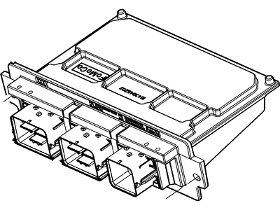 Ford CL1Z-12A650-DG Module - Engine Control - Eec V