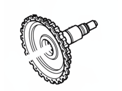 Ford 9L3Z-7060-D Shaft Assembly - Output 9L3Z-7060-D Ford Shaft Assembly - Output Illustration 1 of 1