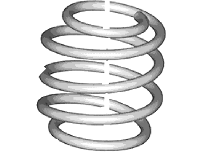 Ford EJ7Z-5310-A Spring - Front EJ7Z-5310-A Ford Spring - Front Illustration 1 of 1