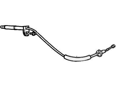 Ford F57Z-9A758-A Cable Assembly - Throttle