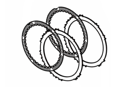 Ford F2GZ-7B164-A Plate Assembly - Drive F2GZ-7B164-A Ford Plate Assembly - Drive Illustration 1 of 1