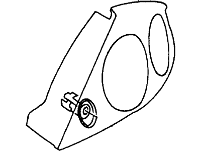 Mercury F8RZ-13404-EA Lamp Assembly - Rear, Stop