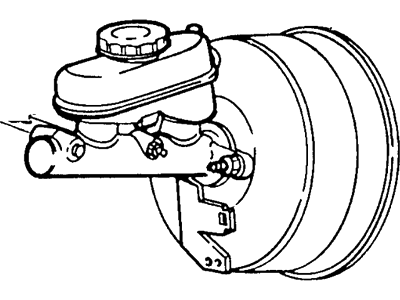 Lincoln Brake Master Cylinder - F5AZ-2140-D