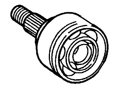 Mercury F8RZ3B437AB Joint & Stub Shaft Assembly