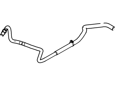 8R3Z-9G297-A Ford Hose - Fuel Vapour Illustration 1 of 1