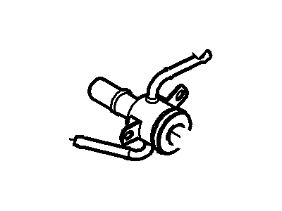 Ford 7L3Z-9A474-A Connector - Vacuum Tube 7L3Z-9A474-A Ford Connector - Vacuum Tube Illustration 1 of 1