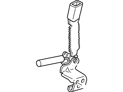 Mercury 1L2Z-7861203-AAC Seat Belt Assy