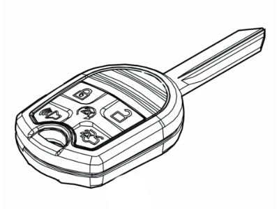DA8Z-19G364-A Ford Kit - Remote Starter Illustration 1 of 1