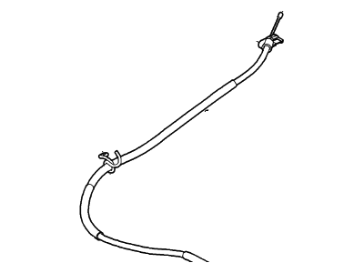 Ford AS4Z-2A603-B Cable Assembly - Parking Brake