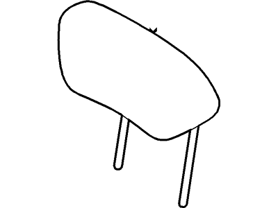 Lincoln AE5Z-54611A08-EJ Head Rest Assy
