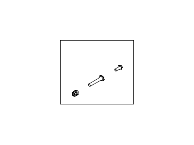 Ford AL3Z-2B121-AA Caliper Assembly - Brake - Less Pads, Driver Side AL3Z-2B121-AA Ford Caliper Assembly - Brake - Less Pads, Driver Side Illustration 1 of 1