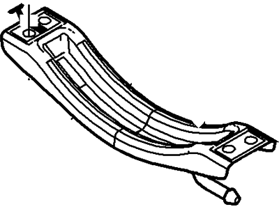 Mercury 5F9Z-5A204-A Bracket - Exhaust Pipe Mounting