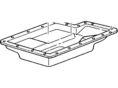 Ford F7UZ-7A194-AB Pan Assembly - Transmission Oil F7UZ-7A194-AB Ford Pan Assembly - Transmission Oil Illustration 1 of 1