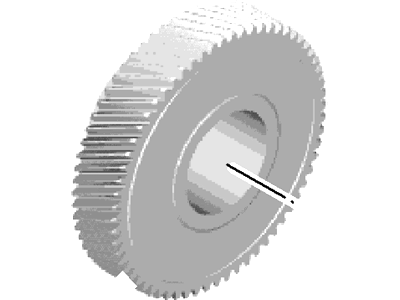 Ford AV6Z-7112-A Gear - Countershaft 4Th Speed AV6Z-7112-A Ford Gear - Countershaft 4Th Speed Illustration 1 of 1