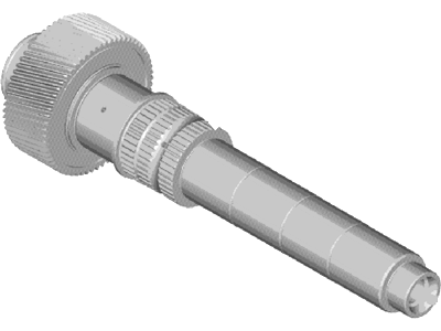 Ford AV6Z-7061-A Shaft Assembly - Output AV6Z-7061-A Ford Shaft Assembly - Output Illustration 1 of 1