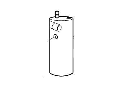 Ford 6C3Z-19C836-A Accumulator Assembly - Air Conditioning 6C3Z-19C836-A Ford Accumulator Assembly - Air Conditioning Illustration 1 of 1