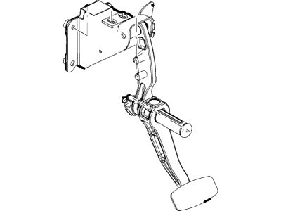 Ford 9C3Z-2455-A Pedal Assy - Brake