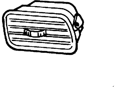 Ford XF2Z-19893-AB Louvre Assembly - Vent Air