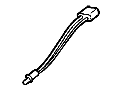 Ford F58Z-18541-A Wiring And Socket Assembly - Lamp F58Z-18541-A Ford Wiring And Socket Assembly - Lamp Illustration 1 of 1