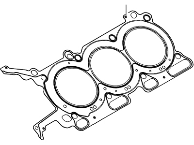 Ford 7T4Z-6051-B Gasket - Cylinder Head, Driver Side 7T4Z-6051-B Ford Gasket - Cylinder Head, Driver Side Illustration 1 of 1