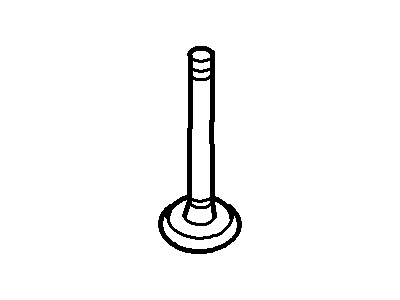 Ford 7T4Z-6505-A Valve - Exhaust 7T4Z-6505-A Ford Valve - Exhaust Illustration 1 of 1