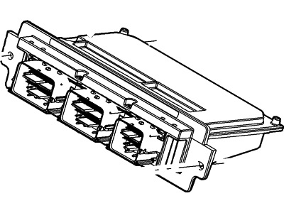 Ford DA8Z-12A650-TB Module - Engine Control - Eec V