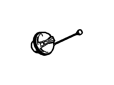 6L8Z-9030-C Ford Cap Assembly - Fuel Tank Filler Illustration 1 of 1