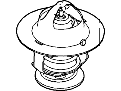 Ford 7L3Z-8575-B Thermostat Assembly 7L3Z-8575-B Ford Thermostat Assembly Illustration 1 of 1
