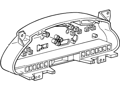 Mercury F4XY1210848A Member - Floor Cross Inner