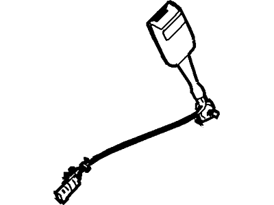 Lincoln DG1Z-5461202-BB Seat Belt Assy