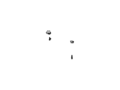 Ford 4C3Z-7804132-AAA Retainer - Sun Visor 4C3Z-7804132-AAA Ford Retainer - Sun Visor Illustration 1 of 1