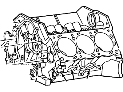 Lincoln 3L3Z-6010-GA Cylinder Block