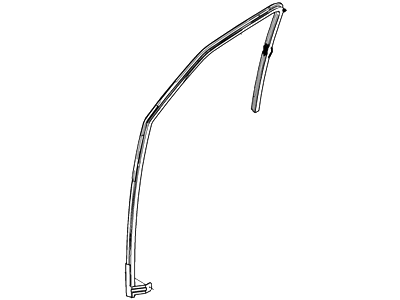 Ford 2C2Z-1521536-AA Run - Door Glass, Passenger Side 2C2Z-1521536-AA Ford Run - Door Glass, Passenger Side Illustration 1 of 1