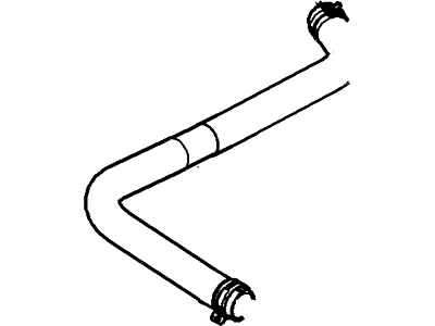 Ford BB5Z-8260-A Hose - Radiator