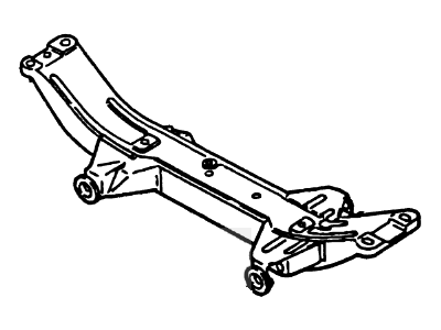 Mercury Tracer Rear Crossmember - F8CZ-5810716-AA