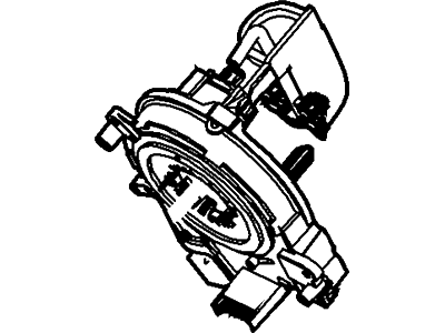 Ford CT4Z-14A664-A Cover And Contact Plate Assembly CT4Z-14A664-A Ford Cover And Contact Plate Assembly Illustration 1 of 1