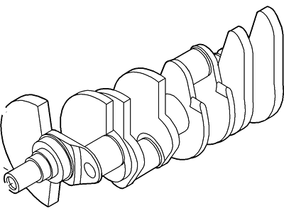 Lincoln 2C5Z-6303-BA Crankshaft Assembly